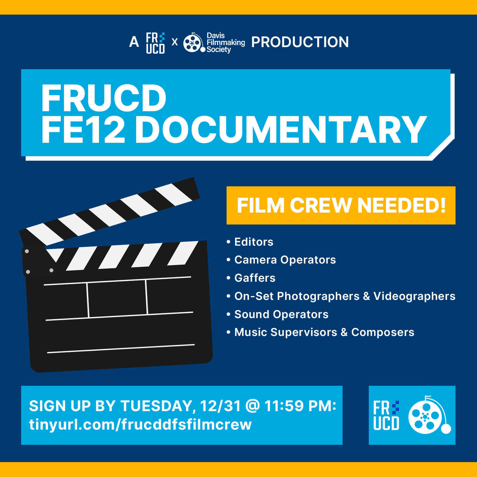 FRUCD FE12 Documentary flier 