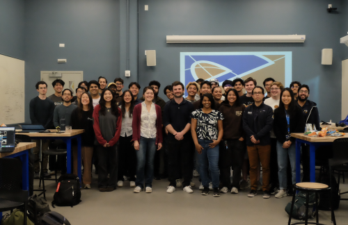 Team members at Sandia Career Night