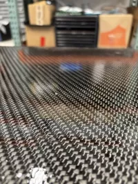 close up of carbon fiber