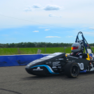 FE11 driving down straight